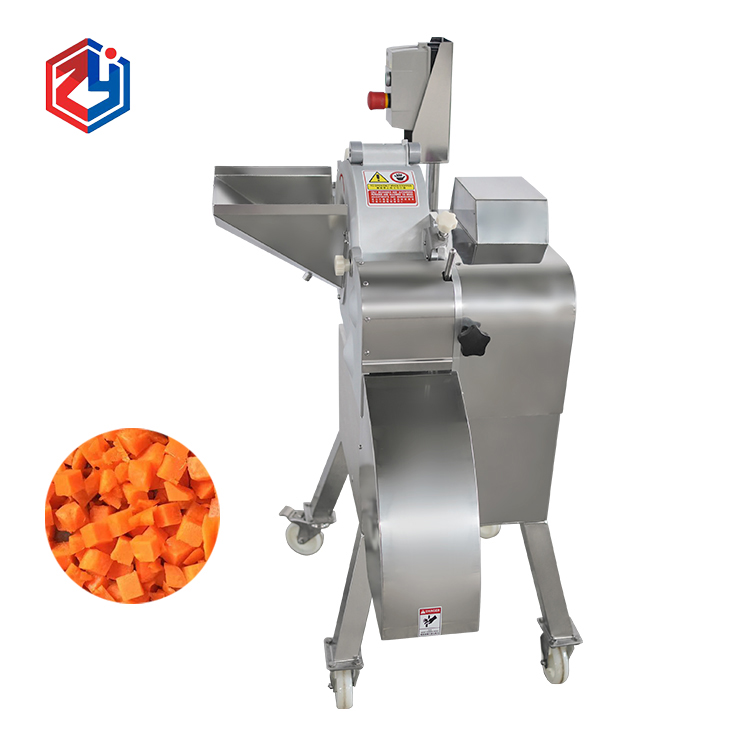 果蔬切丁机如何切出长条？