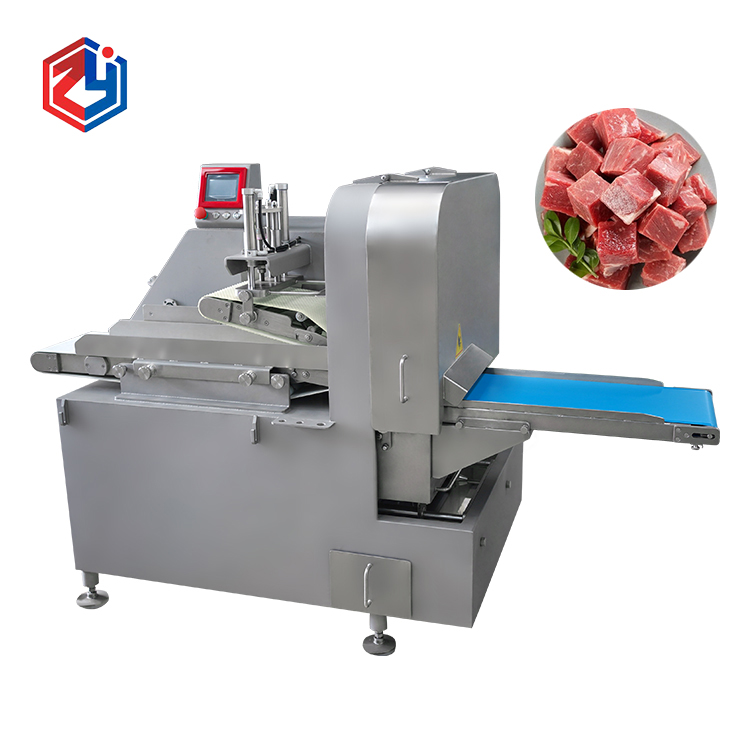 冻肉切丁机中的网格是否就是刀口？